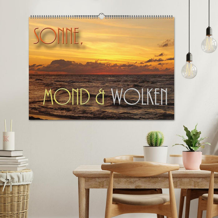 Sonne, Mond und Wolken (CALVENDO Wandkalender 2027)