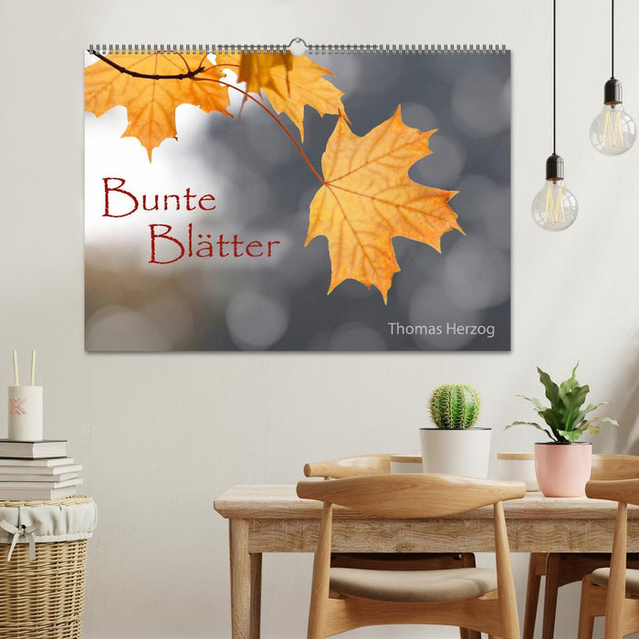 Bunte Blätter (CALVENDO Wandkalender 2027)