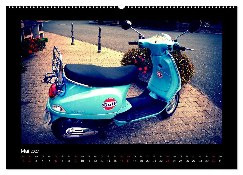 Motorroller (CALVENDO Wandkalender 2027)