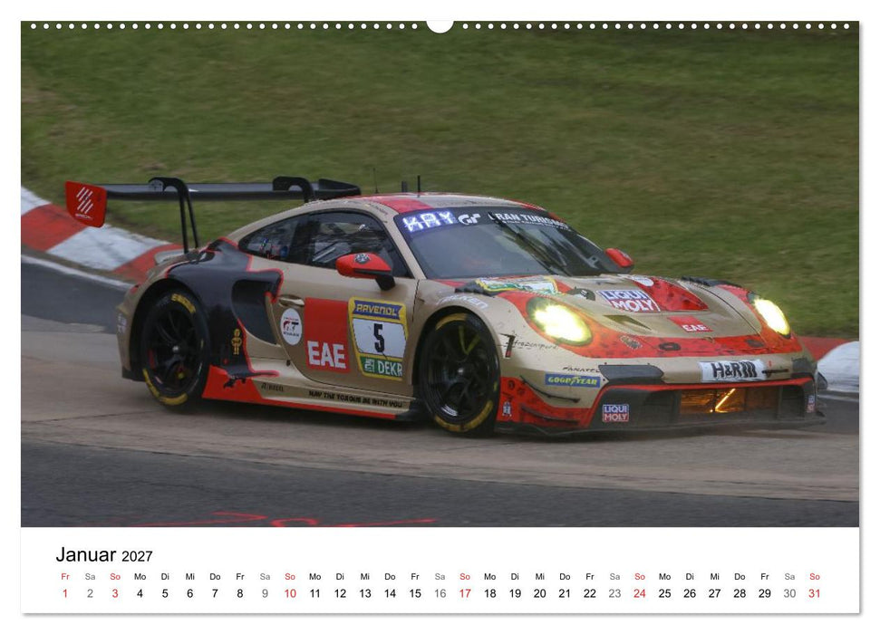 Motorsport aus Zuffenhausen (CALVENDO Wandkalender 2027)