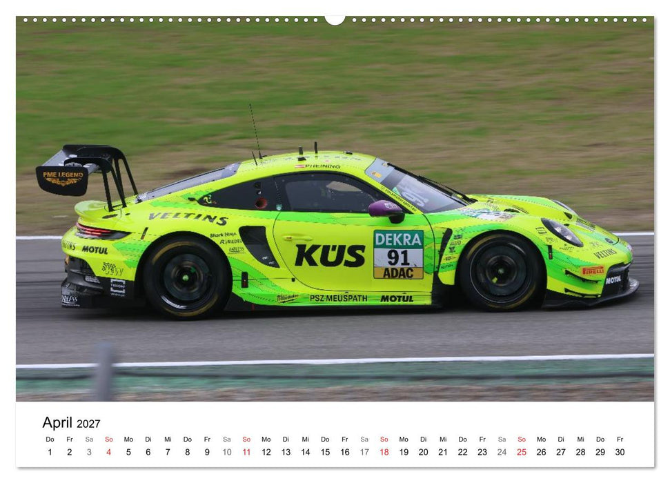 Motorsport aus Zuffenhausen (CALVENDO Wandkalender 2027)