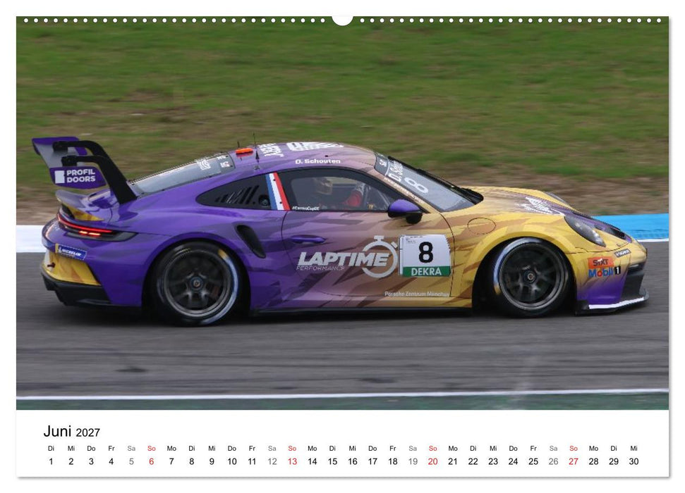 Motorsport aus Zuffenhausen (CALVENDO Wandkalender 2027)