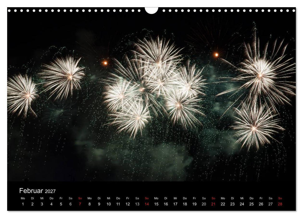 Feuerwerk (CALVENDO Wandkalender 2027)