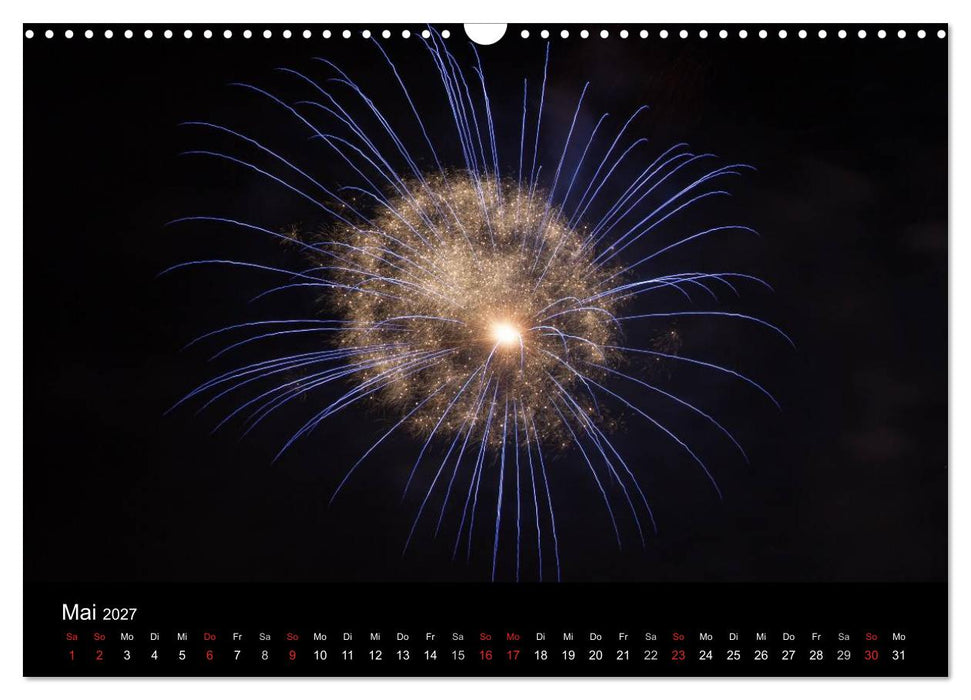 Feuerwerk (CALVENDO Wandkalender 2027)
