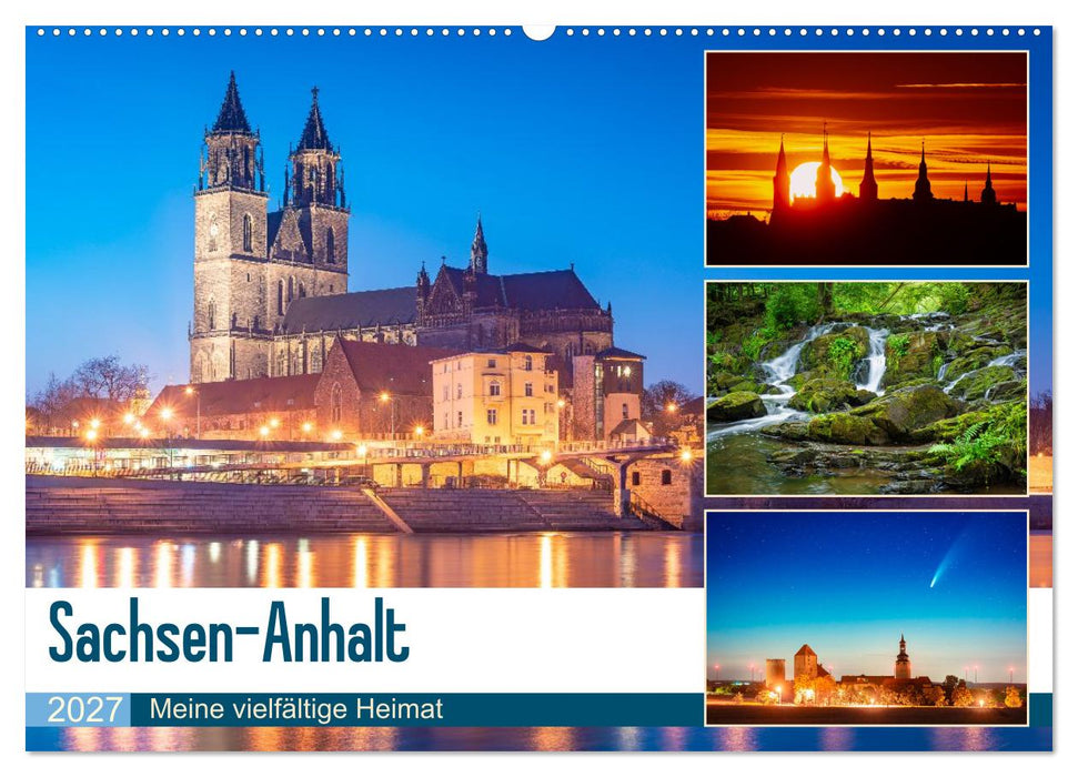 Sachsen-Anhalt - Meine vielfältige Heimat (CALVENDO Wandkalender 2027)