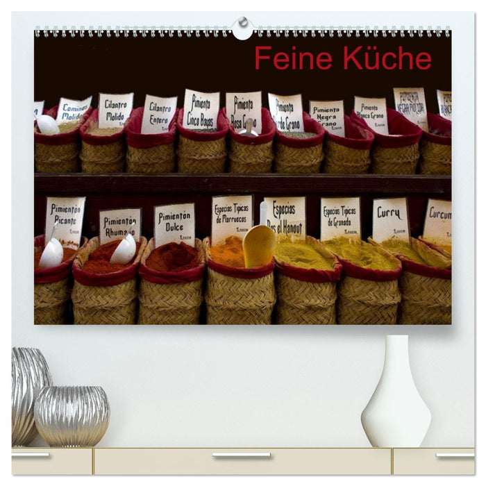 Feine Küche (CALVENDO Premium Wandkalender 2027)