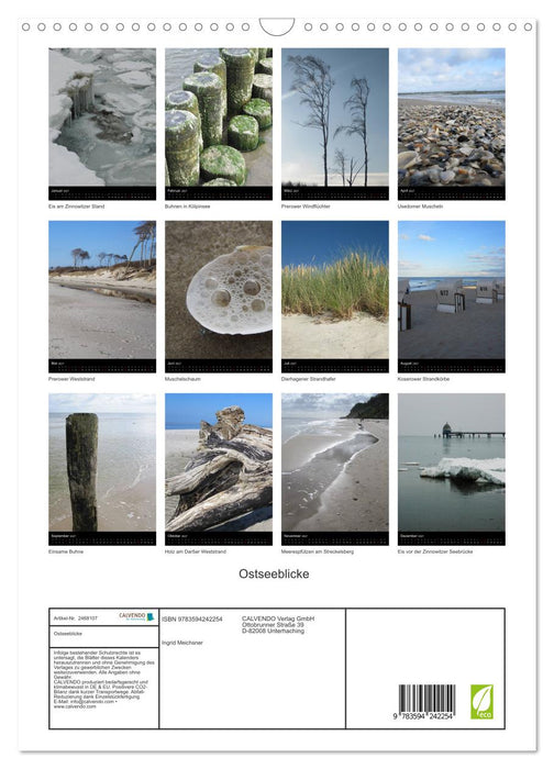 Ostseeblicke (CALVENDO Wandkalender 2027)
