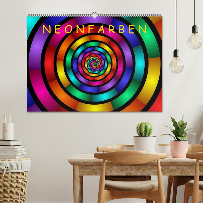 Neonfarben (CALVENDO Wandkalender 2027)