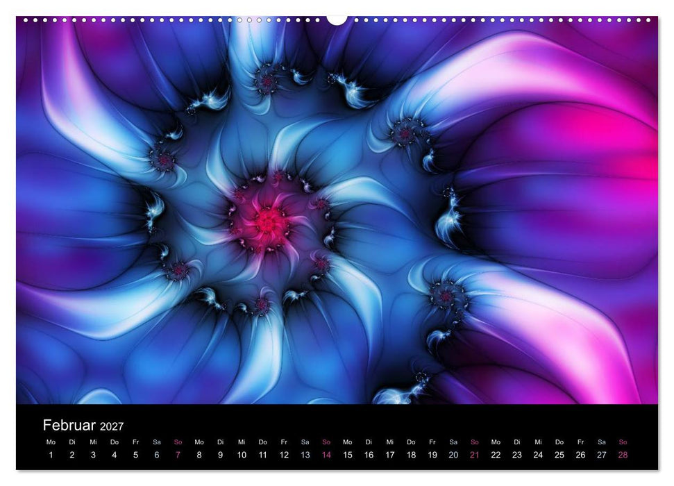 Neonfarben (CALVENDO Wandkalender 2027)