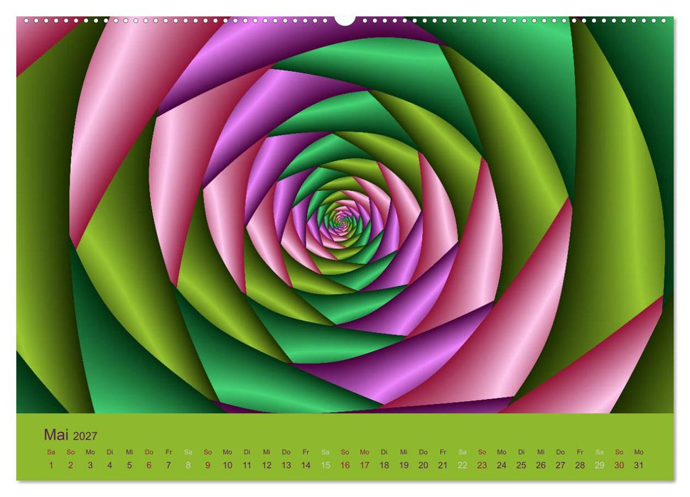 Neonfarben (CALVENDO Wandkalender 2027)