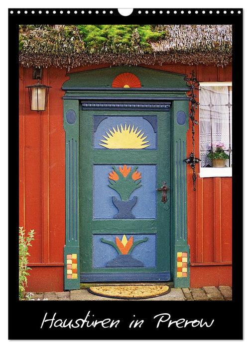 Haustüren in Prerow (CALVENDO Wandkalender 2027)