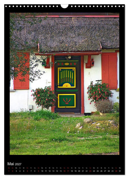 Haustüren in Prerow (CALVENDO Wandkalender 2027)