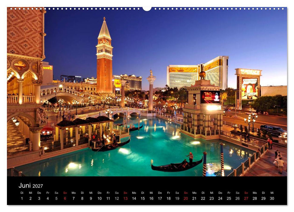 Las Vegas (CALVENDO Wandkalender 2027)