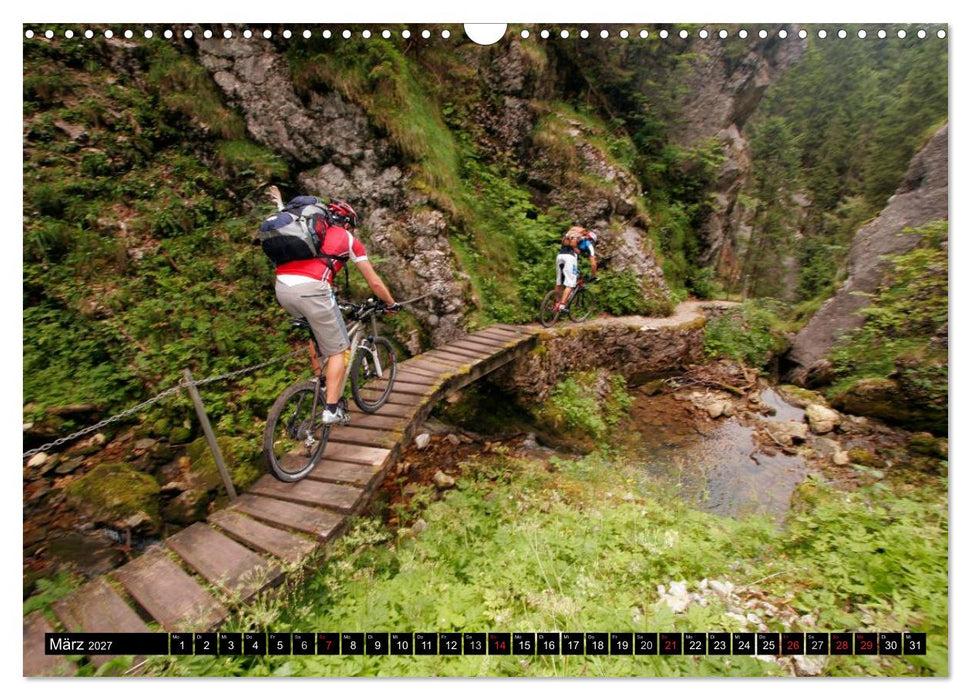 Mountainbike Spirit 2027 (CALVENDO Wandkalender 2027)
