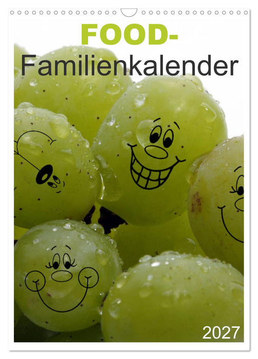 FOOD -Familienkalender (CALVENDO Wandkalender 2027)