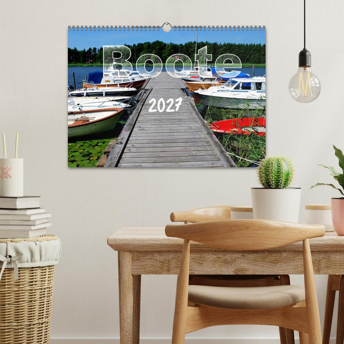Boote (CALVENDO Wandkalender 2027)