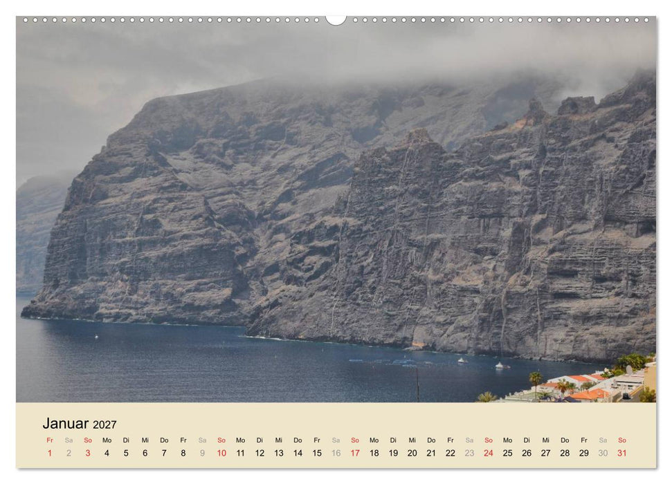 Teneriffa 2027 (CALVENDO Wandkalender 2027)