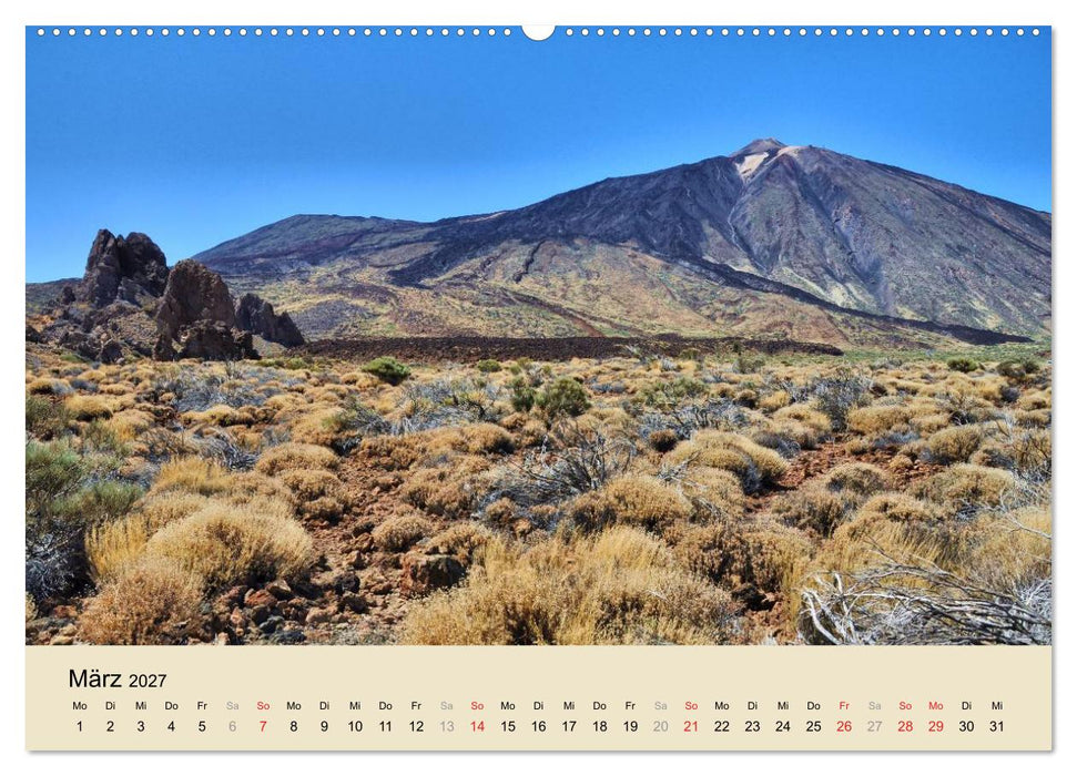 Teneriffa 2027 (CALVENDO Wandkalender 2027)
