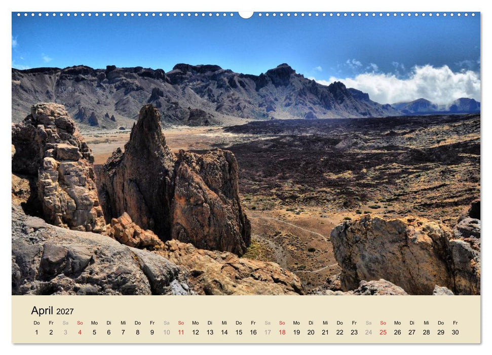 Teneriffa 2027 (CALVENDO Wandkalender 2027)