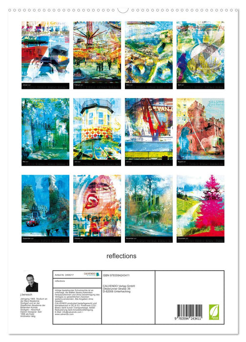 reflections (CALVENDO Premium Wandkalender 2027)