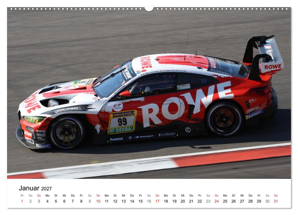 Bayerische Motoren Werke im Motorsport (CALVENDO Premium Wandkalender 2027)