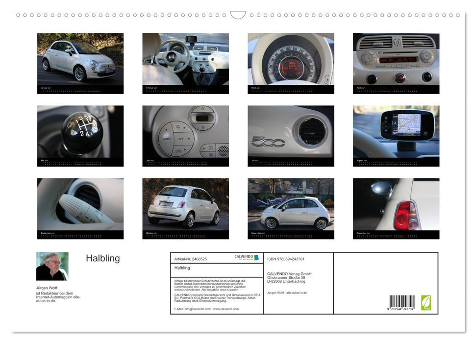 Halbling (CALVENDO Wandkalender 2027)