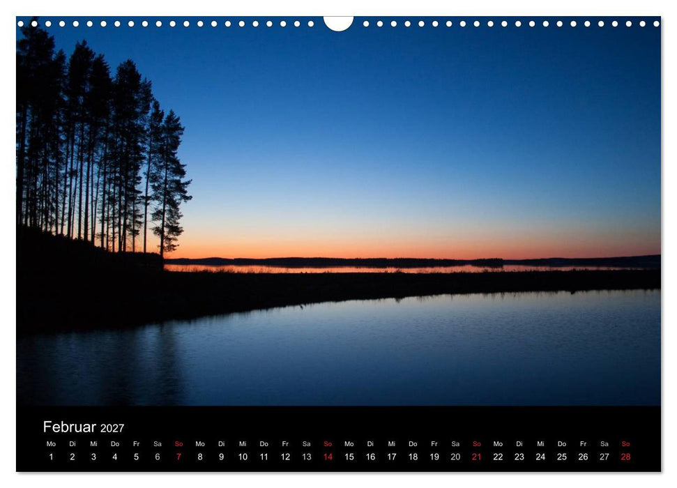 Nordische Lichterstimmungen (CALVENDO Wandkalender 2027)