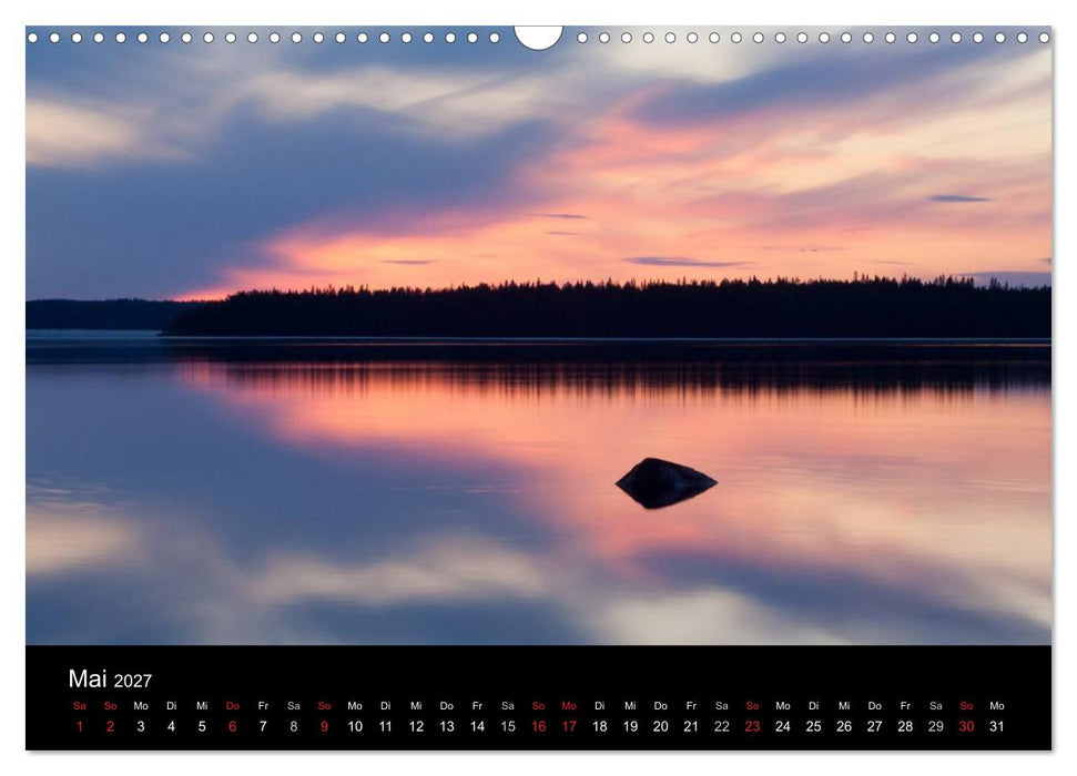 Nordische Lichterstimmungen (CALVENDO Wandkalender 2027)