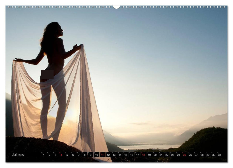 Aktfotografie auf Stein und Felsen (CALVENDO Premium Wandkalender 2027)