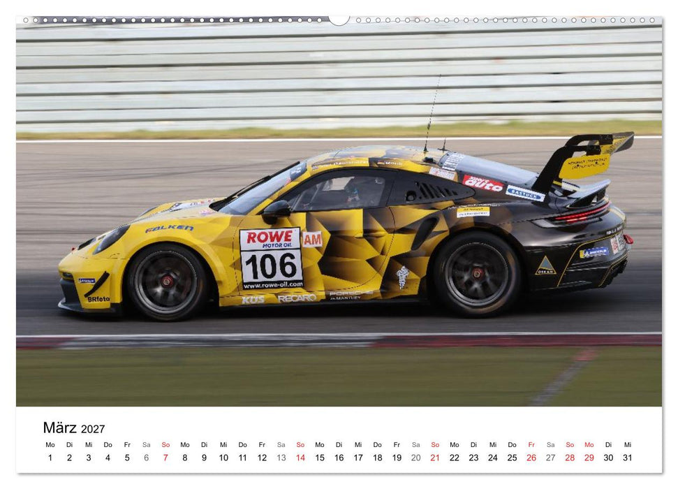 Motorsport aus Zuffenhausen (CALVENDO Premium Wandkalender 2027)