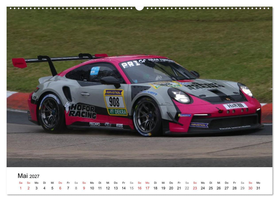 Motorsport aus Zuffenhausen (CALVENDO Premium Wandkalender 2027)
