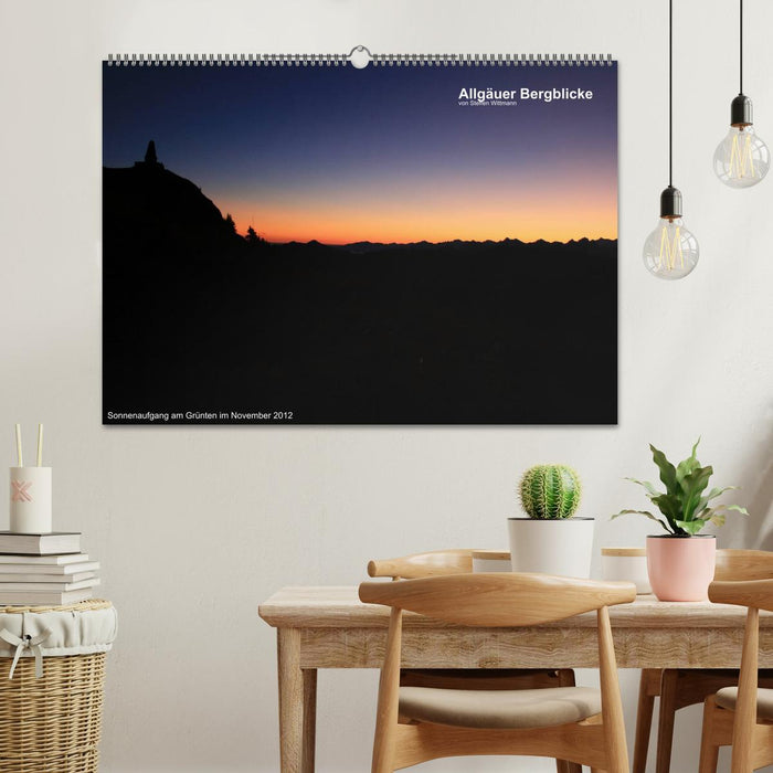 Allgäuer Bergblicke (CALVENDO Wandkalender 2027)