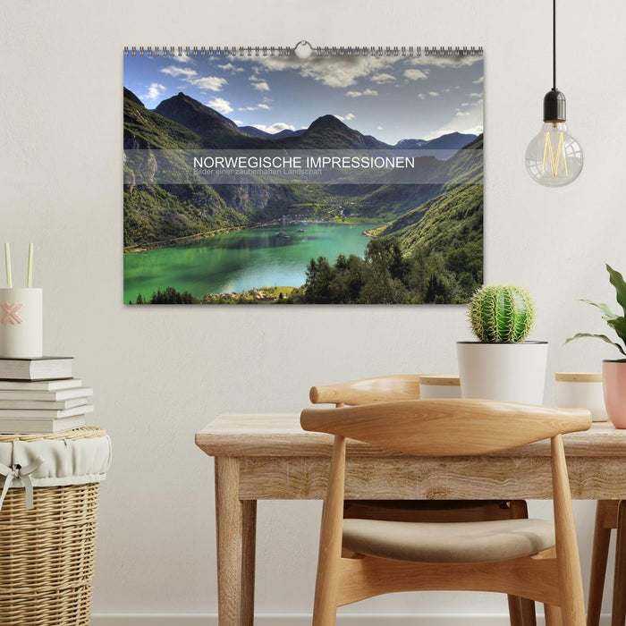 Norwegische Impressionen (CALVENDO Wandkalender 2027)