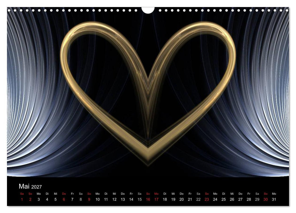 Herzenssachen (CALVENDO Wandkalender 2027)