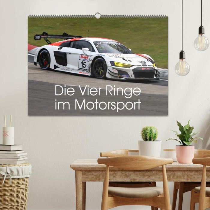 Die Vier Ringe im Motorsport (CALVENDO Wandkalender 2027)