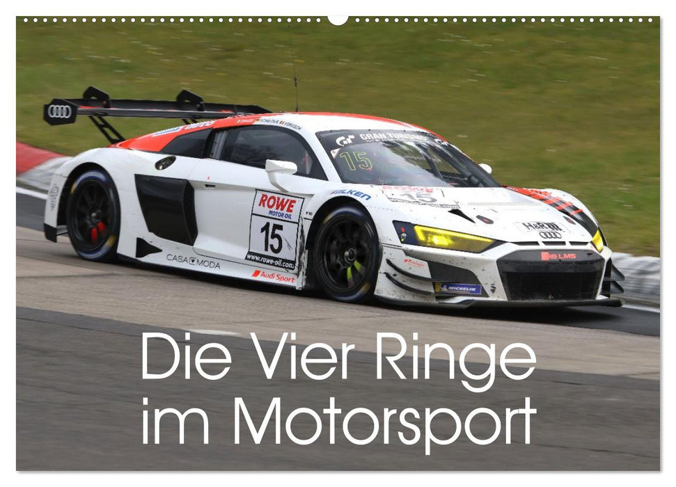 Die Vier Ringe im Motorsport (CALVENDO Wandkalender 2027)