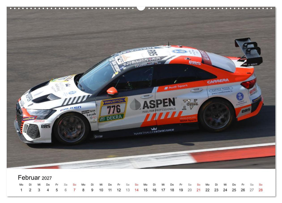 Die Vier Ringe im Motorsport (CALVENDO Wandkalender 2027)