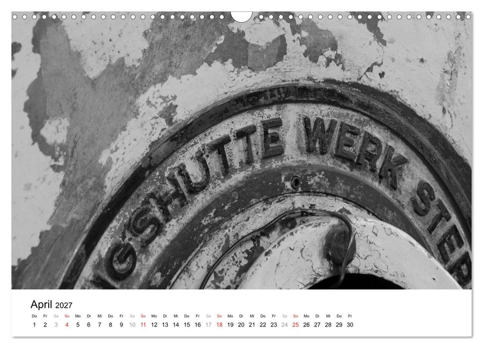 Helden der Arbeit - Alte Arbeitsmittel des Ruhrgebiets (CALVENDO Wandkalender 2027)