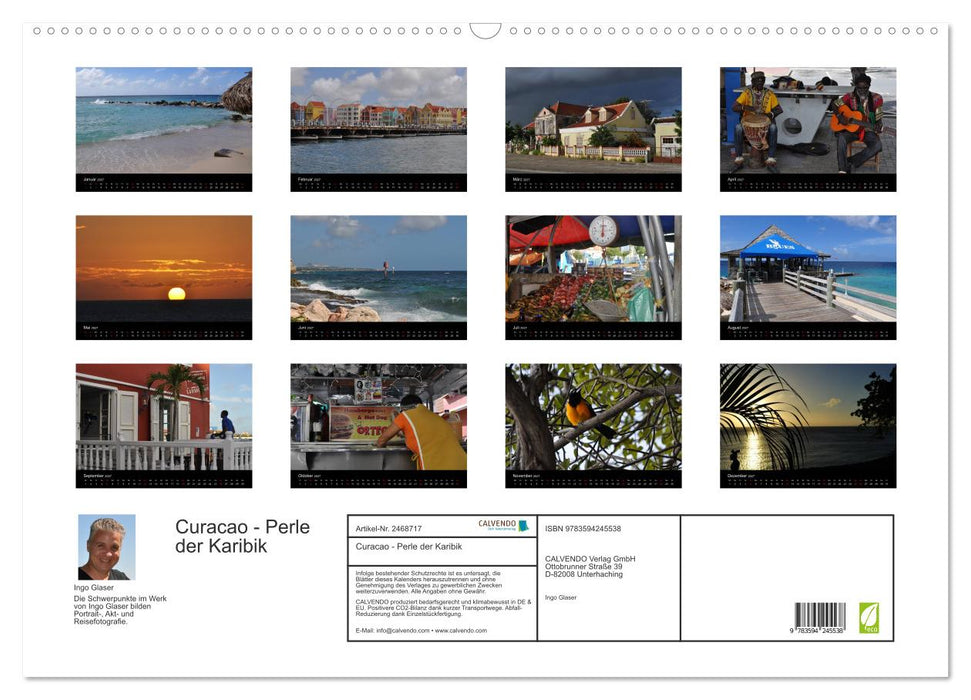 Curacao - Perle der Karibik (CALVENDO Wandkalender 2027)