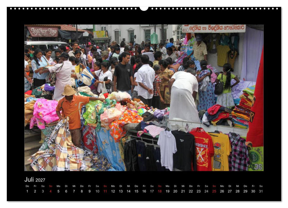 Sri Lanka Impressionen (CALVENDO Premium Wandkalender 2027)