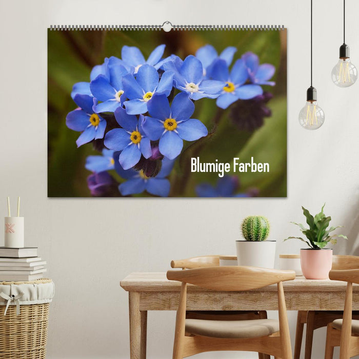 Blumige Farben (CALVENDO Wandkalender 2027)