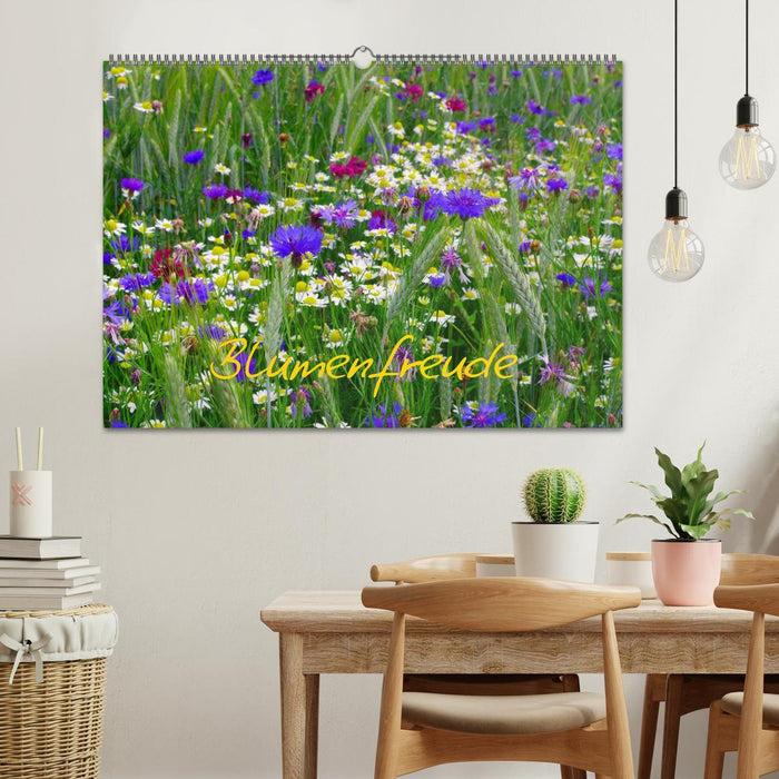Blumenfreude (CALVENDO Wandkalender 2027)