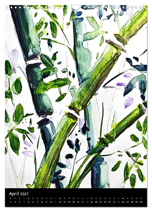 Impressionen in Aquarell (CALVENDO Wandkalender 2027)