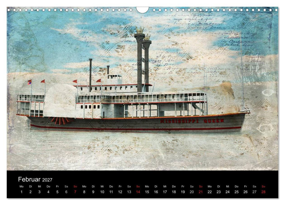 Mystic Ships (CALVENDO Wandkalender 2027)