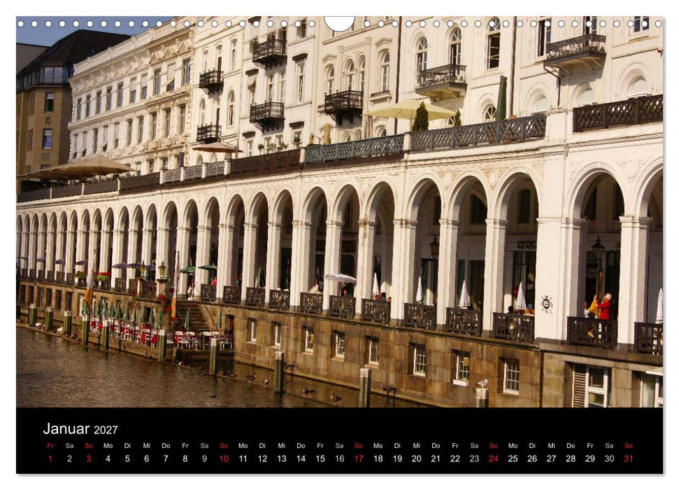 Hansestadt Hamburg (CALVENDO Wandkalender 2027)