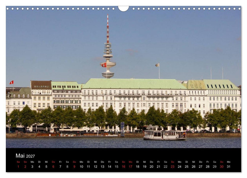 Hansestadt Hamburg (CALVENDO Wandkalender 2027)