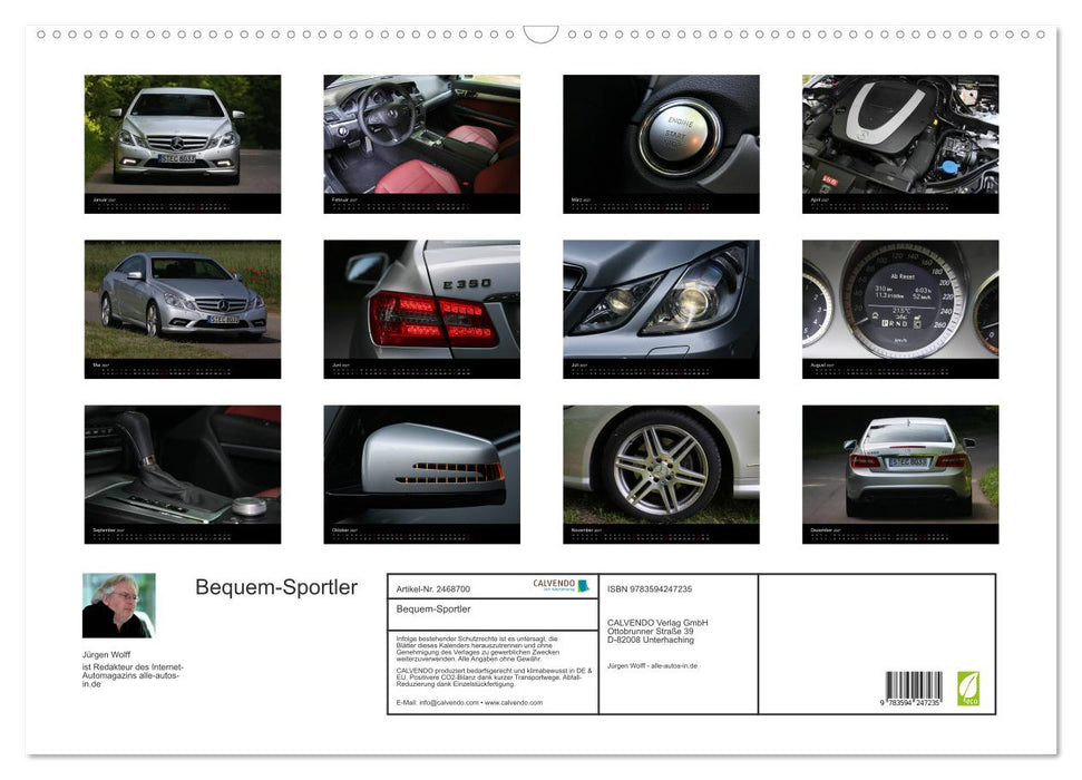Bequem-Sportler (CALVENDO Wandkalender 2027)