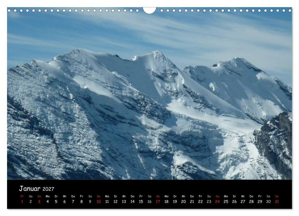 Alpenwelten (CALVENDO Wandkalender 2027)