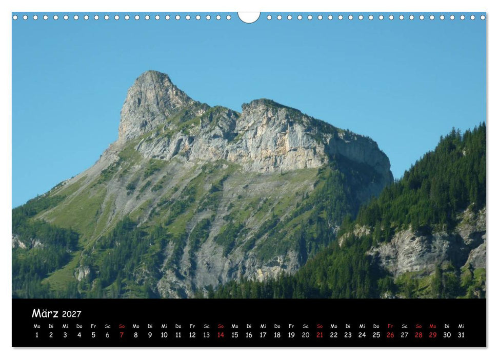 Alpenwelten (CALVENDO Wandkalender 2027)