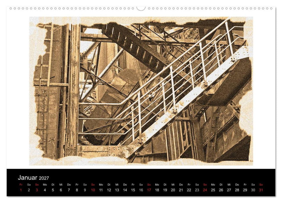 Landschaftspark Duisburg-Nord (CALVENDO Wandkalender 2027)